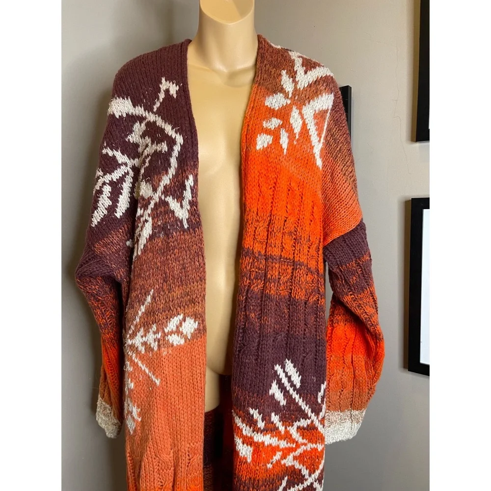 Free People Flurry Cardigan Maxi Sweater